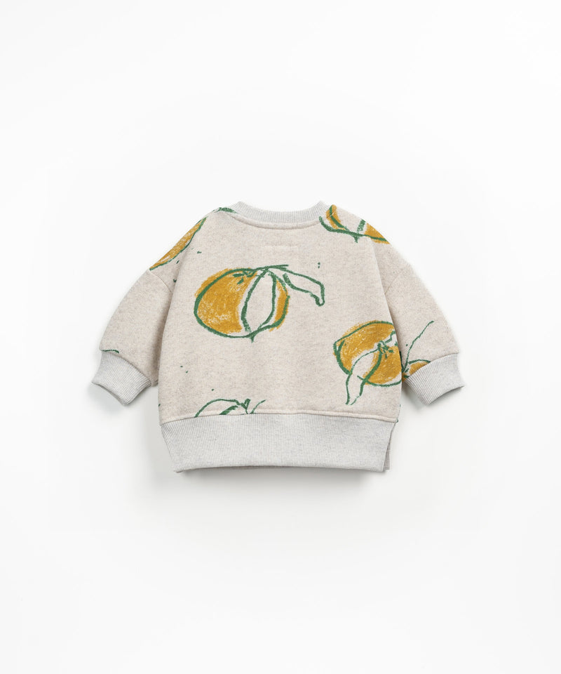 Play Up Baby Printed Fleece Sweater Grés