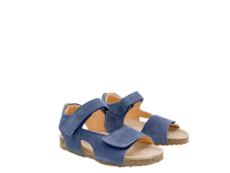 Ocra Blauwe Sandaal (maat 27-34)