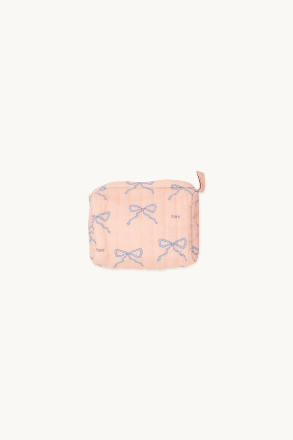 Tiny Cottons Bows Small Pouch Wild Rose