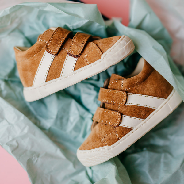 Falcotto Velcro Basketter Camel (maat 21-26)