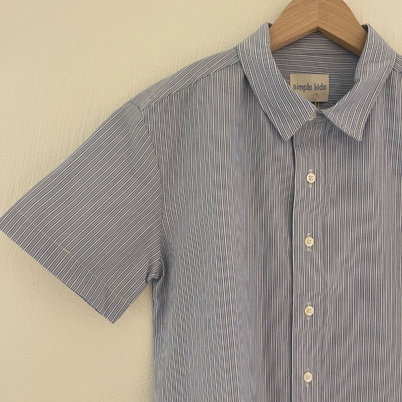 Simple Kids Herman Shirt Paros Blue