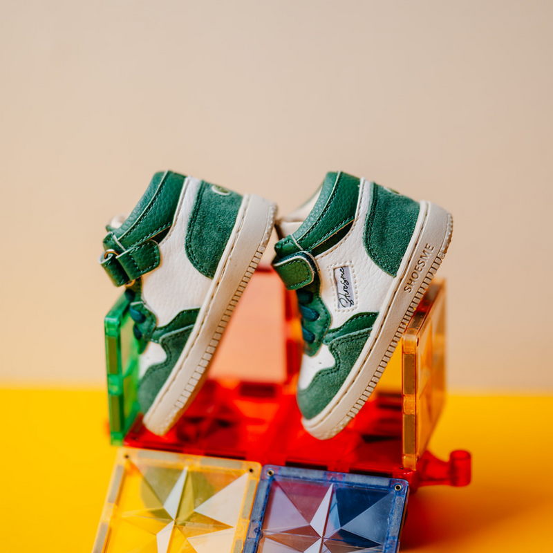 Shoes Me Basketter Green (maat 19-24)