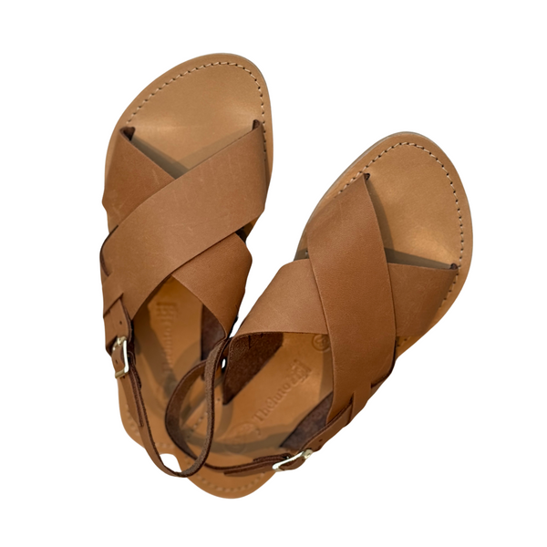 Théluto Tom Sandaal Nubuck Camel (maat 36-42)