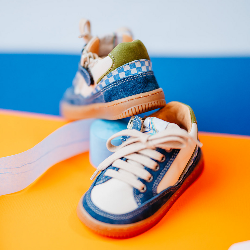 Romagnoli Eerste Sneaker Winter Blue (maat 21-25)