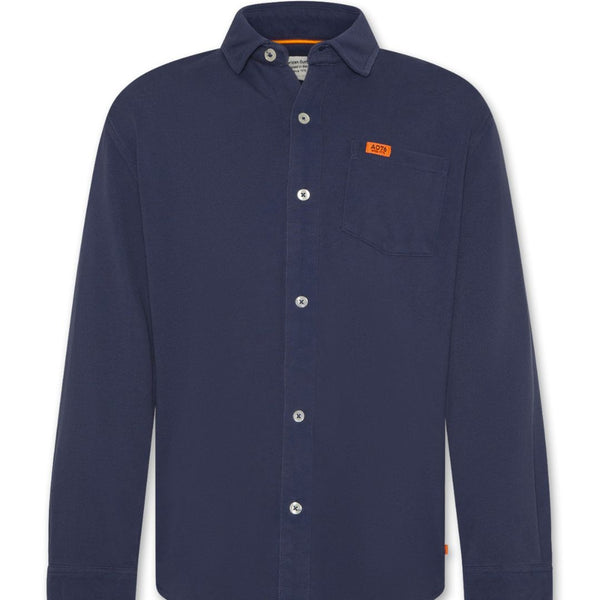 AO76 Dan Shirt Pique Indigo