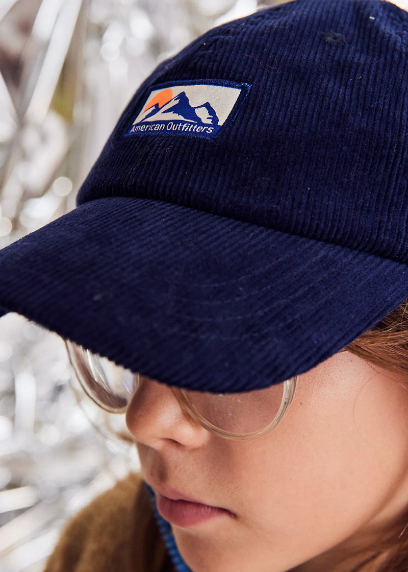 AO76 Raven Cap Label Classic Navy