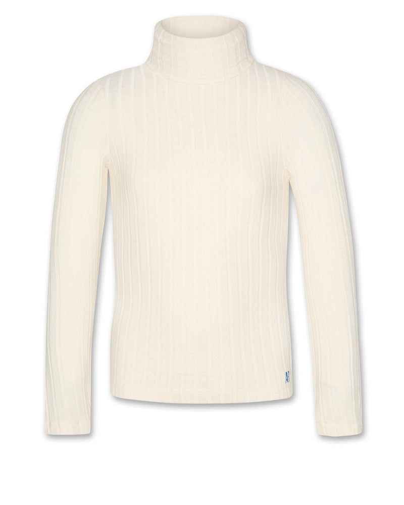 AO76 Alora T-shirt Logo Ivory