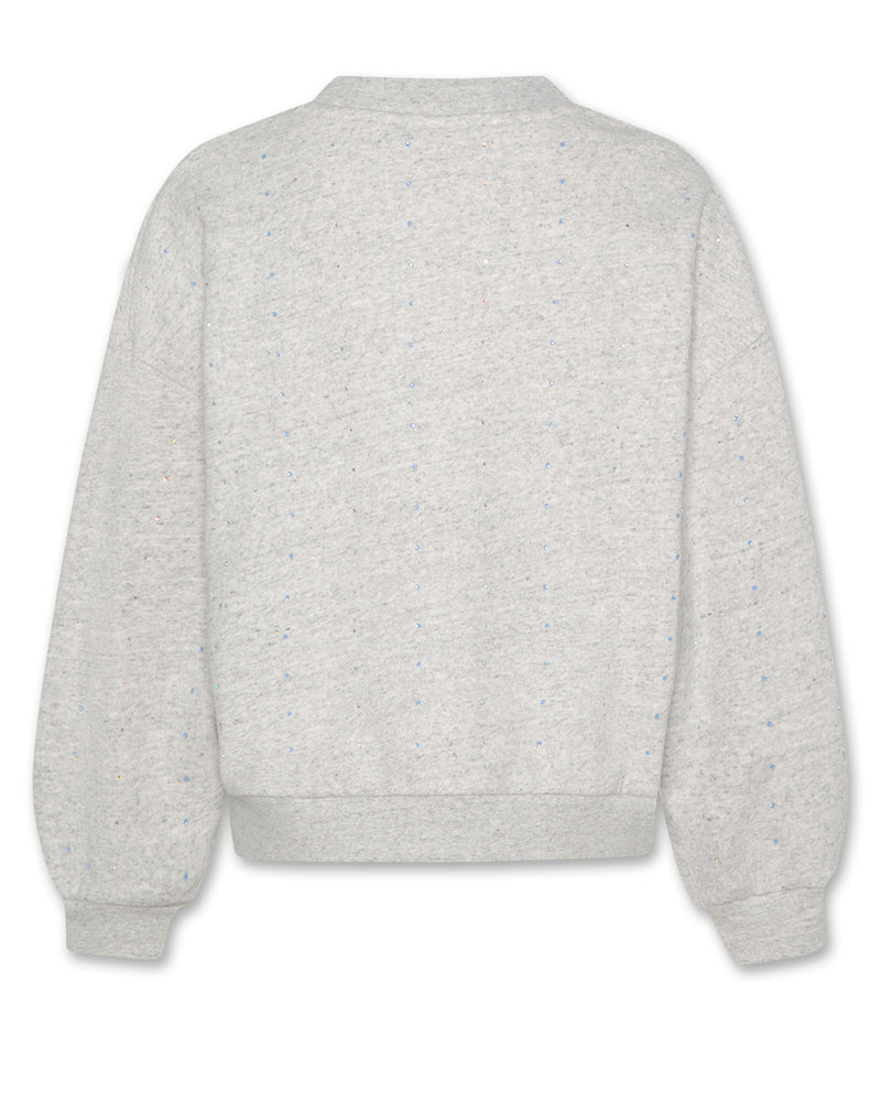 AO76 Violeta Sweater Strass Heather Grey