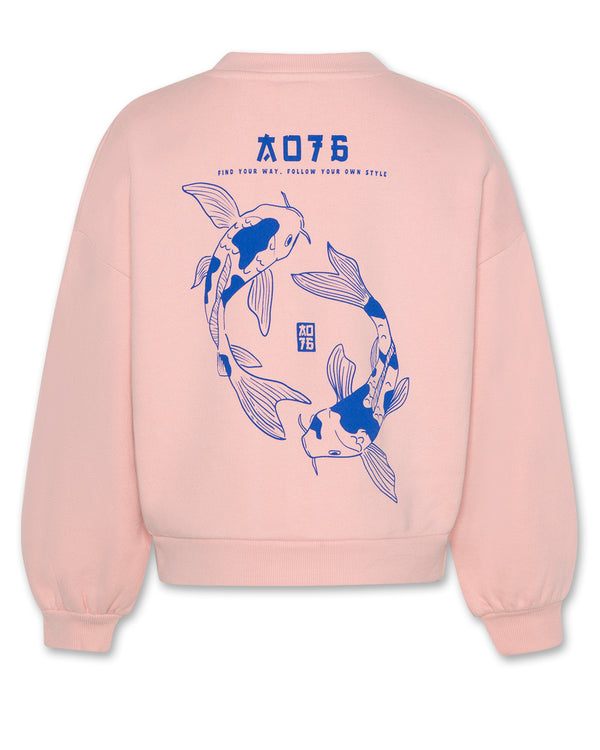 AO76 Violeta Sweater Koi Light Rosa