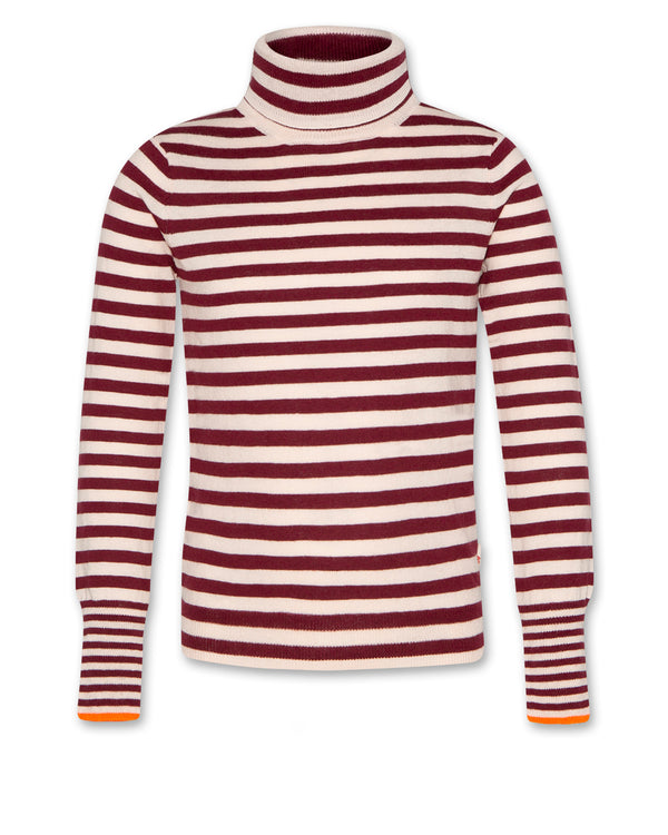 AO76 Vicky Turtle-neck Bordeaux