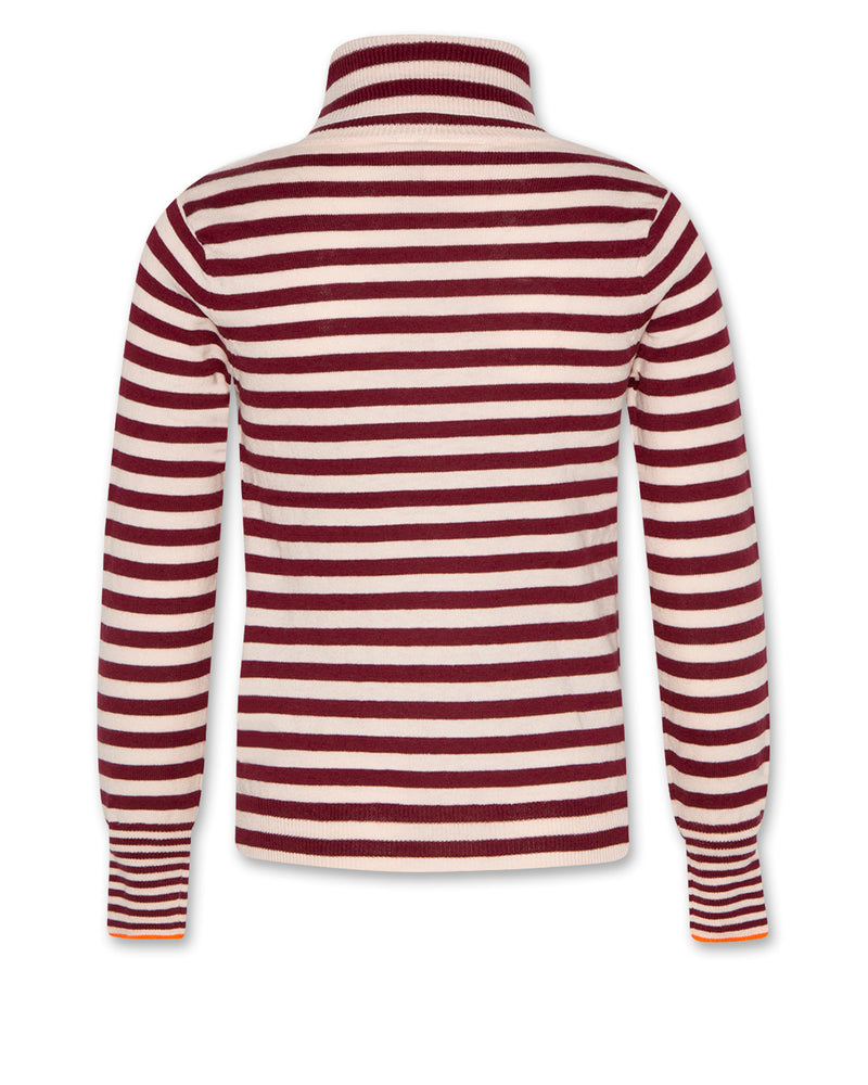 AO76 Vicky Turtle-neck Bordeaux