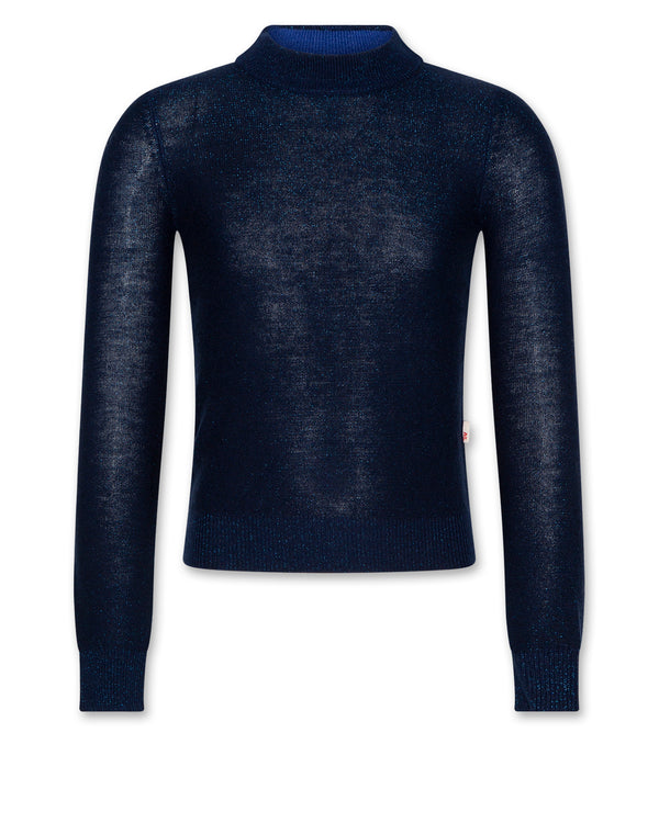 AO76 Cala Mock Neck Classic Navy