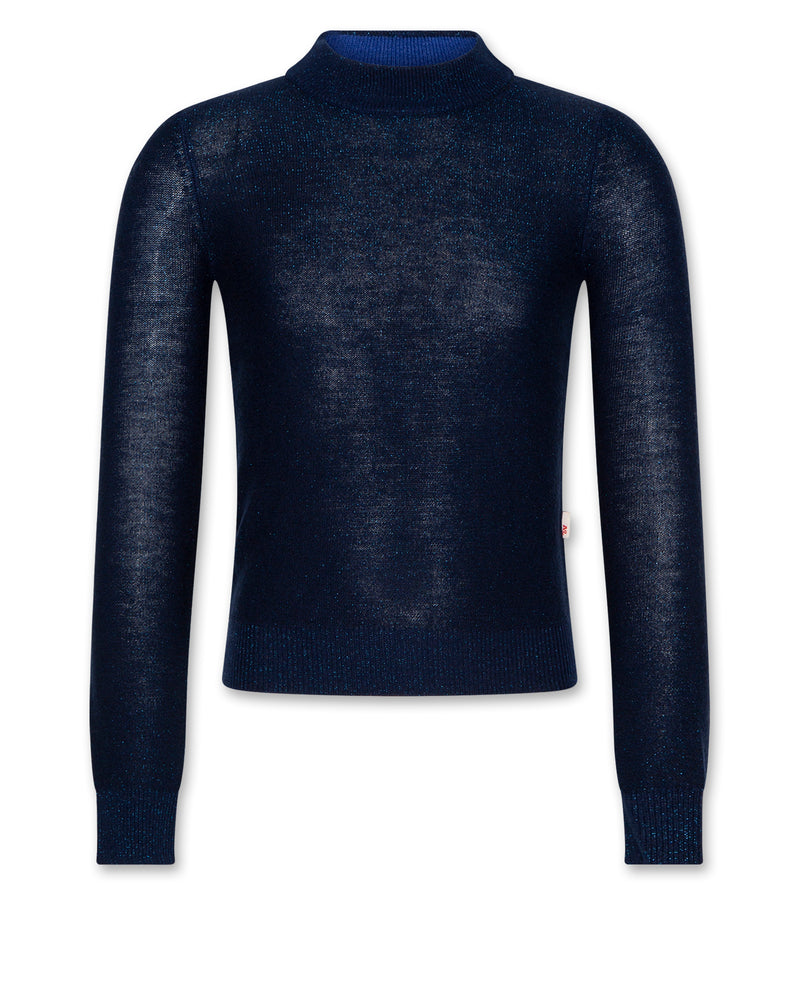 AO76 Cala Mock Neck Classic Navy