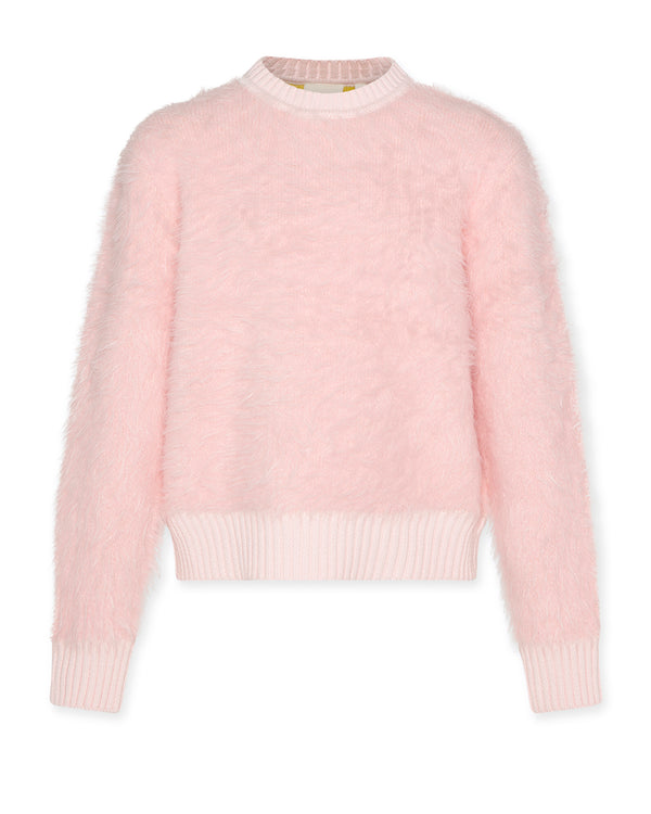 AO76 Carla C-neck Plain Light Rosa