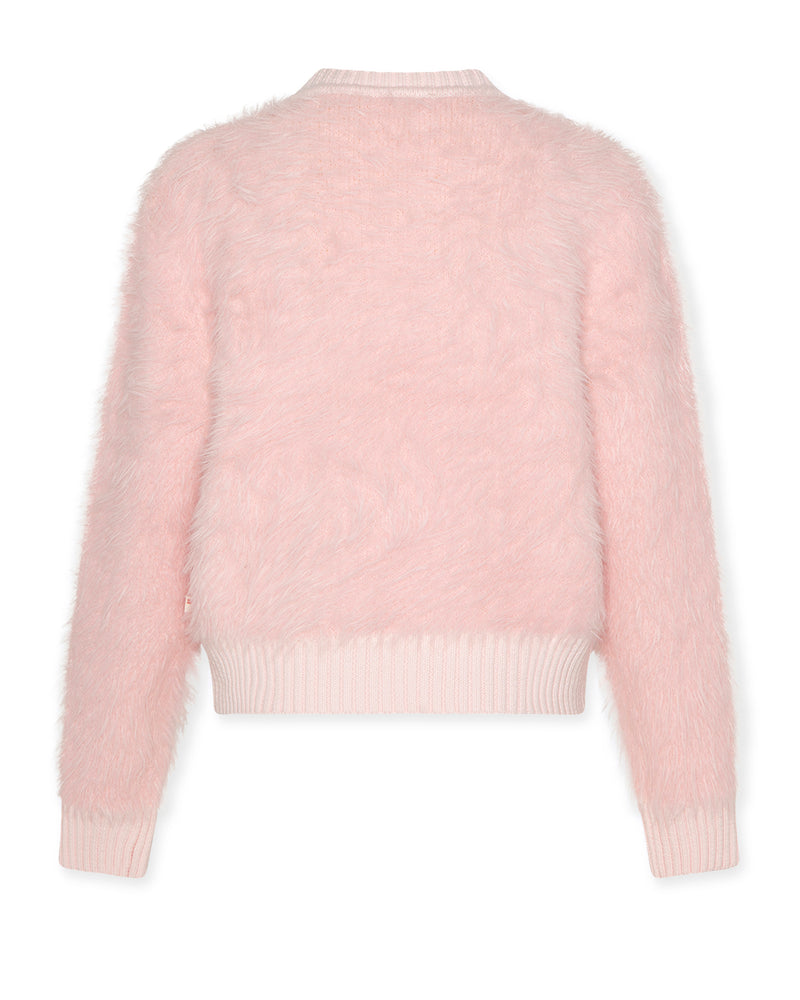 AO76 Carla C-neck Plain Light Rosa