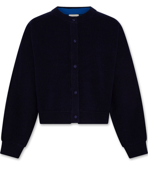 AO76 Patti Cardigan Classic Navy