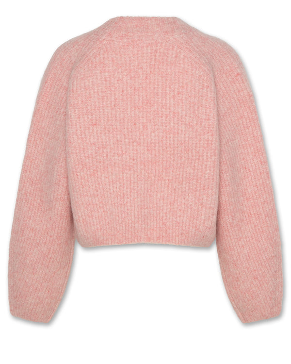 AO76 Beth Cardigan Light Rosa