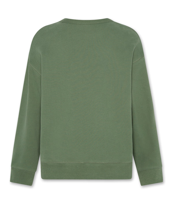 AO76 Oscar Sweater Landscape Earth Green
