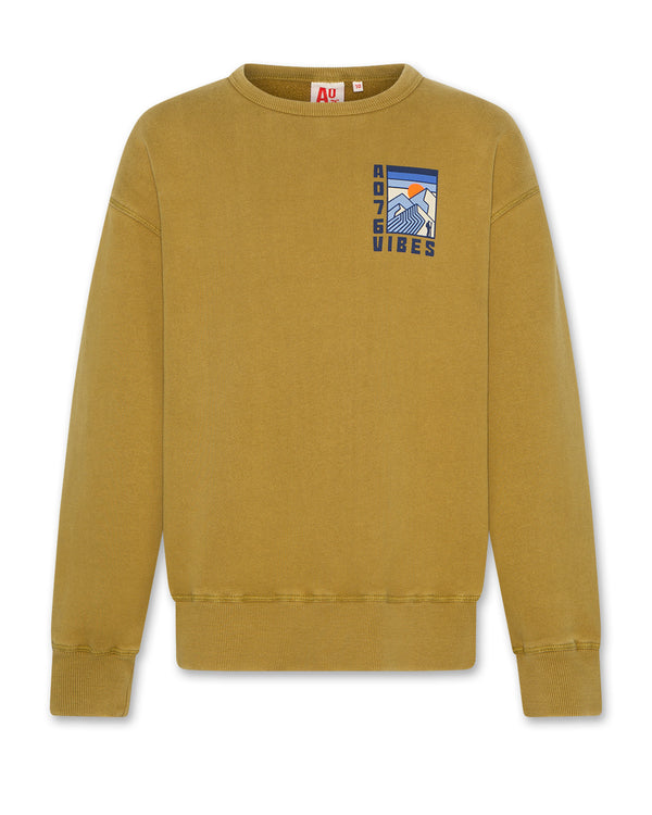 AO76 Oscar Sweater Vibes Willow Green