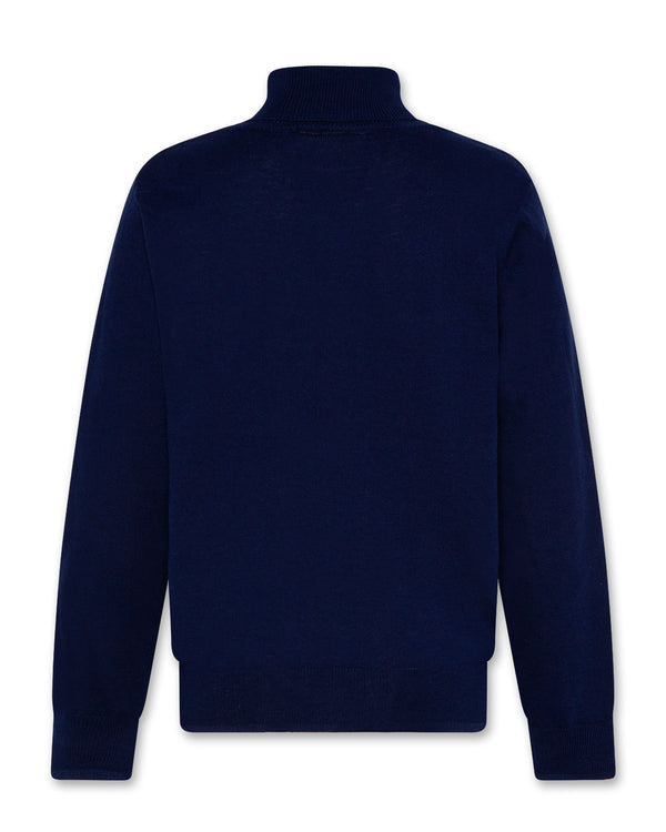 AO76 Odin Roll-neck Classic Navy