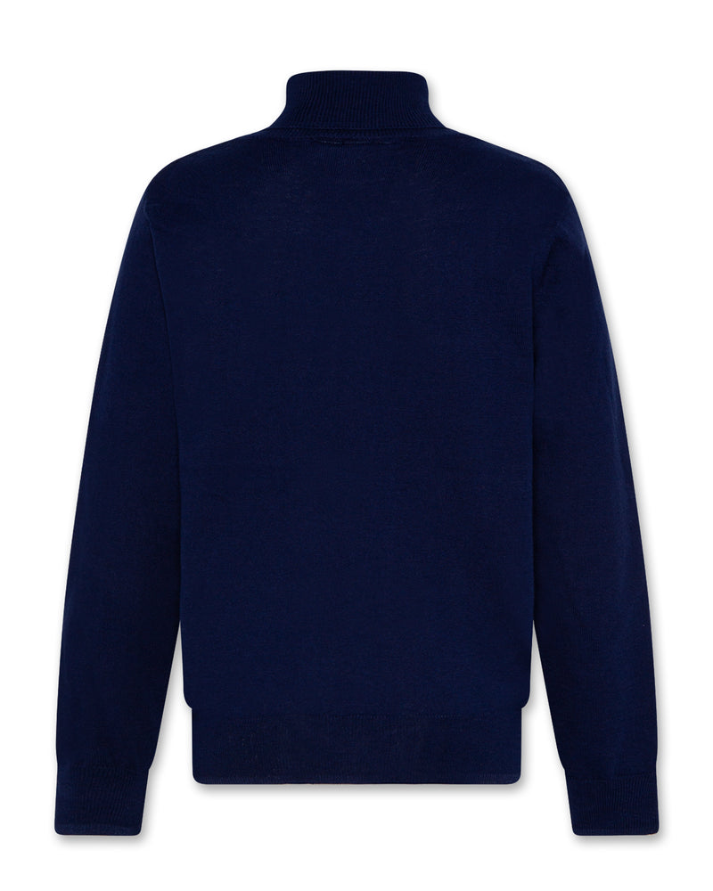 AO76 Odin Roll-neck Classic Navy