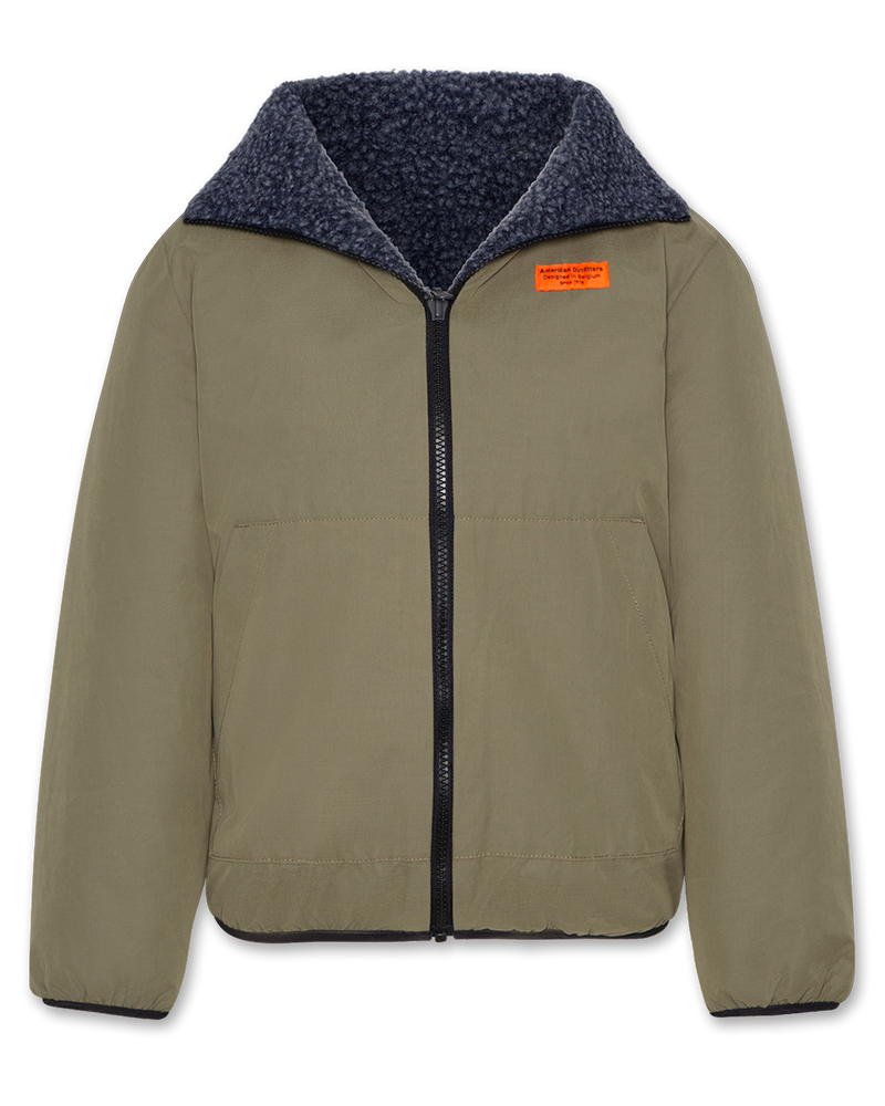 AO76 Gordon Reversible Jacket Olive