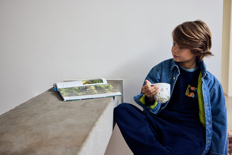 AO76 Oscar Sweater Denim Jindo