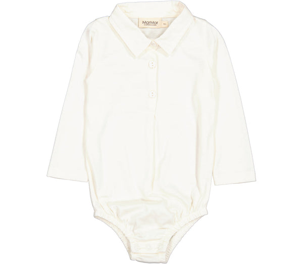 MarMar Copenhagen Beko Modal Fine Bodysuit Gentle White