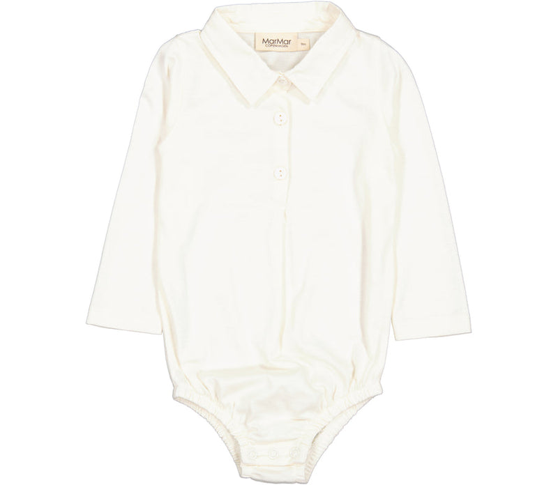 MarMar Copenhagen Beko Modal Fine Bodysuit Gentle White