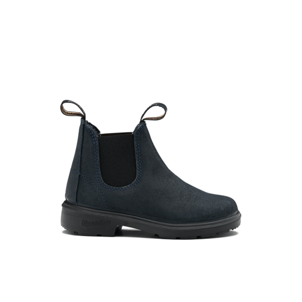 Blundstone Chelsea Boot Suede Navy (maat 25-32)