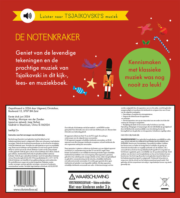 Boek-  De Notenkraker Kartonboekje