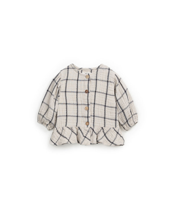 Play Up Checked Woven Tunic So-So