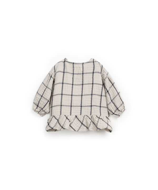 Play Up Checked Woven Tunic So-So