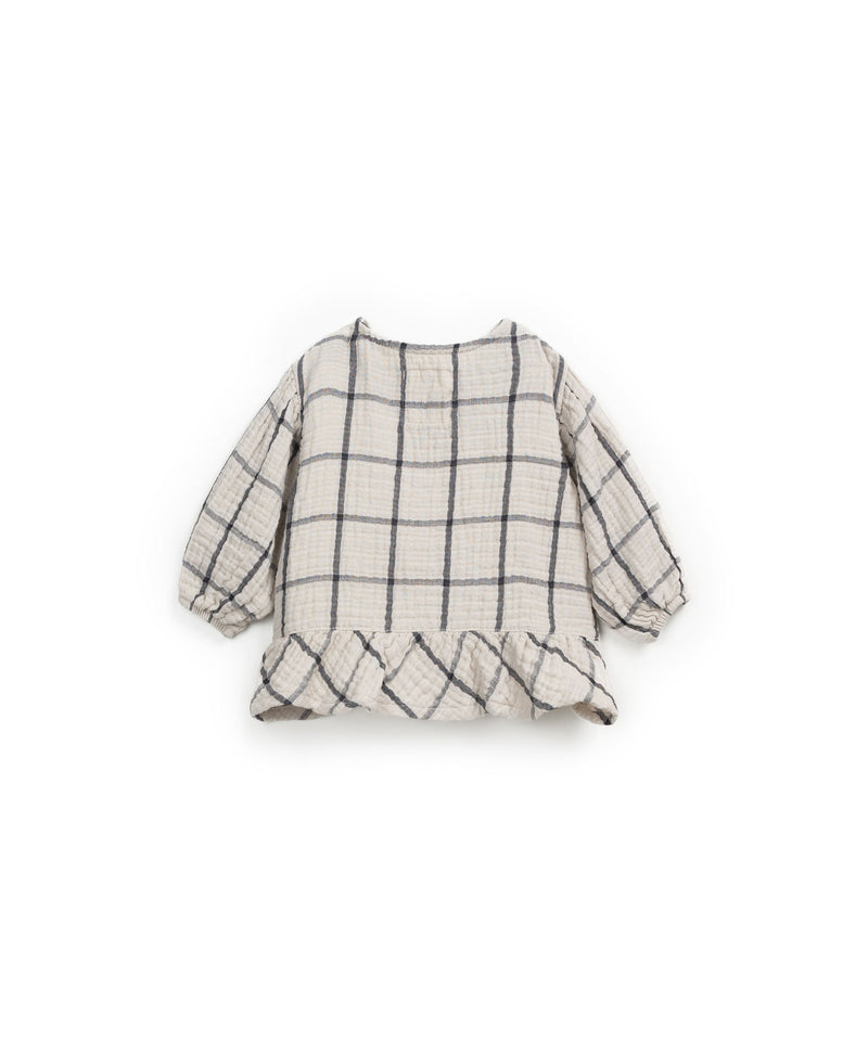 Play Up Checked Woven Tunic So-So