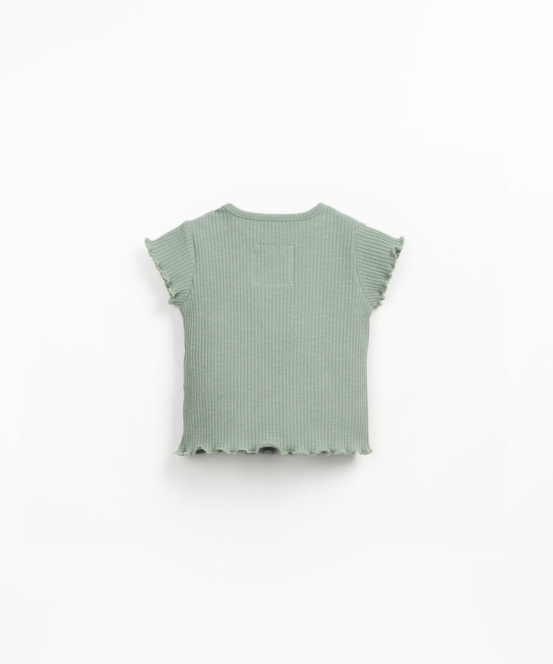 Play Up Baby Flamé Rib T-shirt Madalena