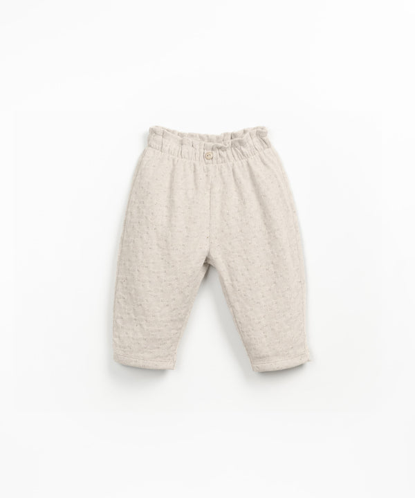 Play Up Baby Embellished Jersey Trousers Grés