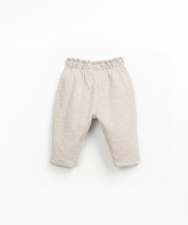 Play Up Baby Embellished Jersey Trousers Grés