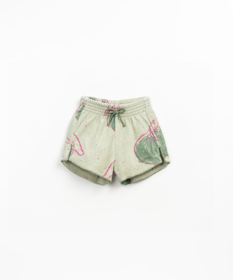 Play Up Baby Printed Plush Shorts Atelier