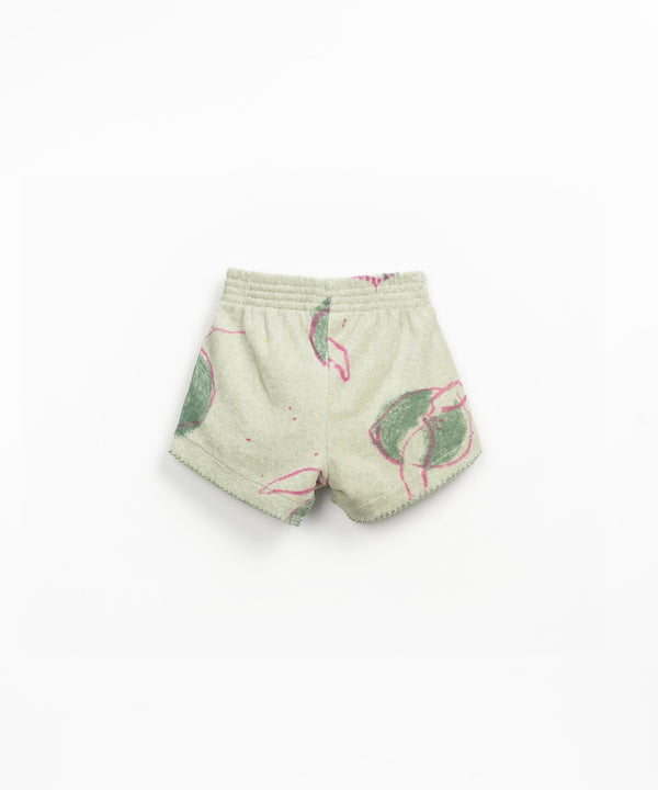 Play Up Baby Printed Plush Shorts Atelier