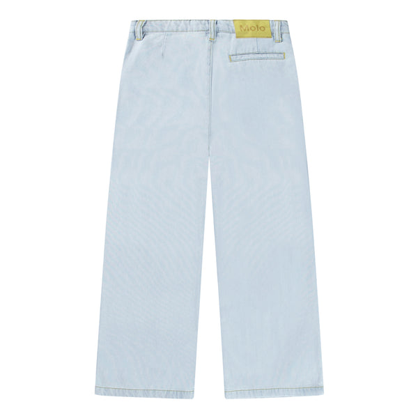 Molo Aeisha Woven Pants Bleached Drapy