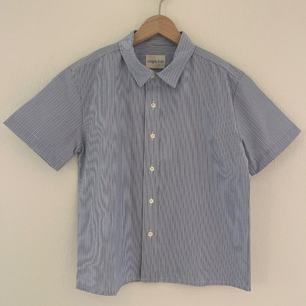 Simple Kids Herman Shirt Paros Blue