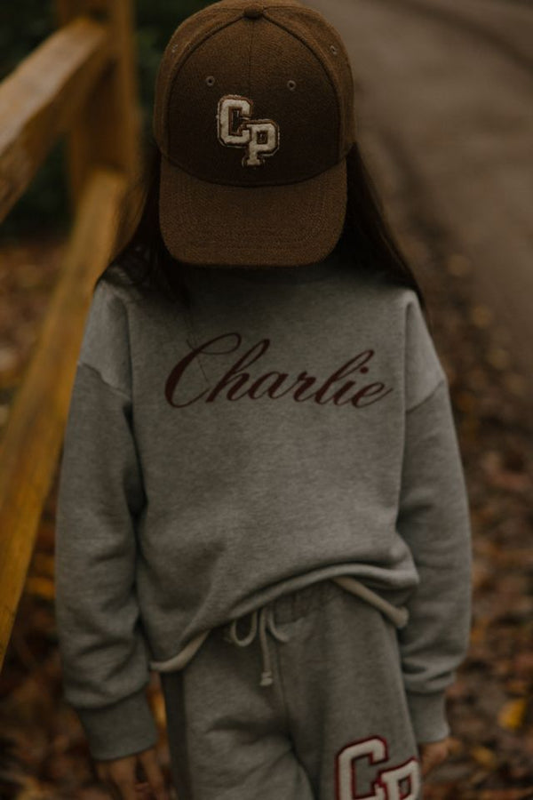 Charlie Petite Lux Sweater Grey Melange