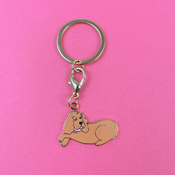 Coucou Suzette - Key Ring Sleutelhanger Teckel