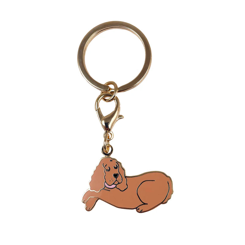 Coucou Suzette - Key Ring Sleutelhanger Teckel