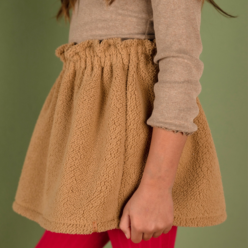 Nixnut Tos Skirt Camel