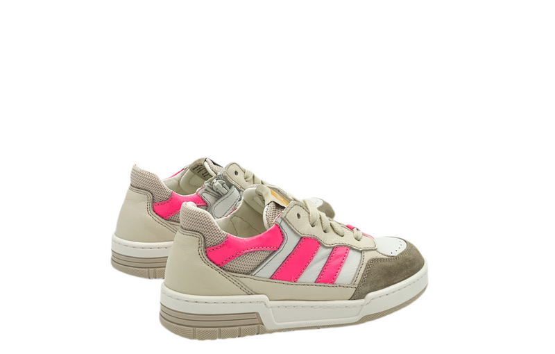 Ocra Sneaker Barley Fluo Pink (maat 28-36)