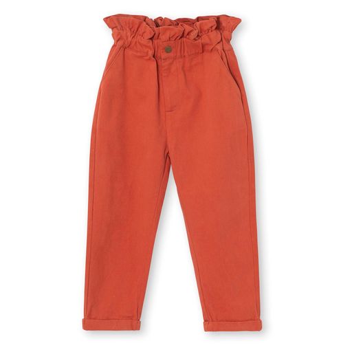 A Monday In Copenhagen Brushed Twill Sylvia Pants Holly Berry
