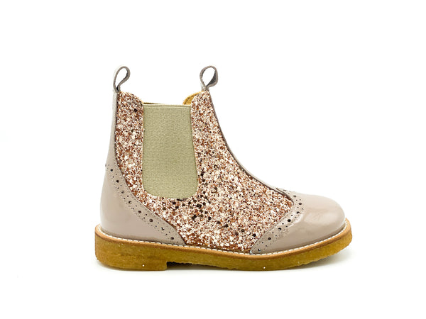 Angulus Chelseaboot Glitter (maat 26-32)