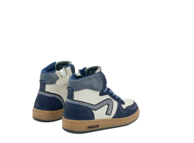 Hip Hoge Basketter Blauw (maat 25-32)