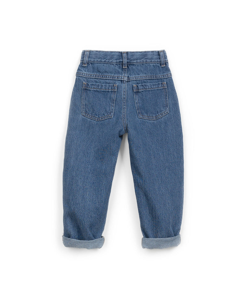 Play Up Denim Trousers